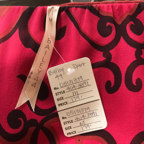 NEW Bailey44 Maxi Half Sheer Skirt Medium - Picture 5 of 6